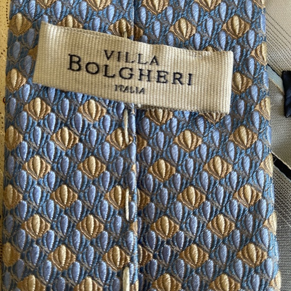 Bulk-4-Vintage Designer Ties.  Dior, Valentino, Bolgheri, Johnny Carson! - Picture 9 of 10